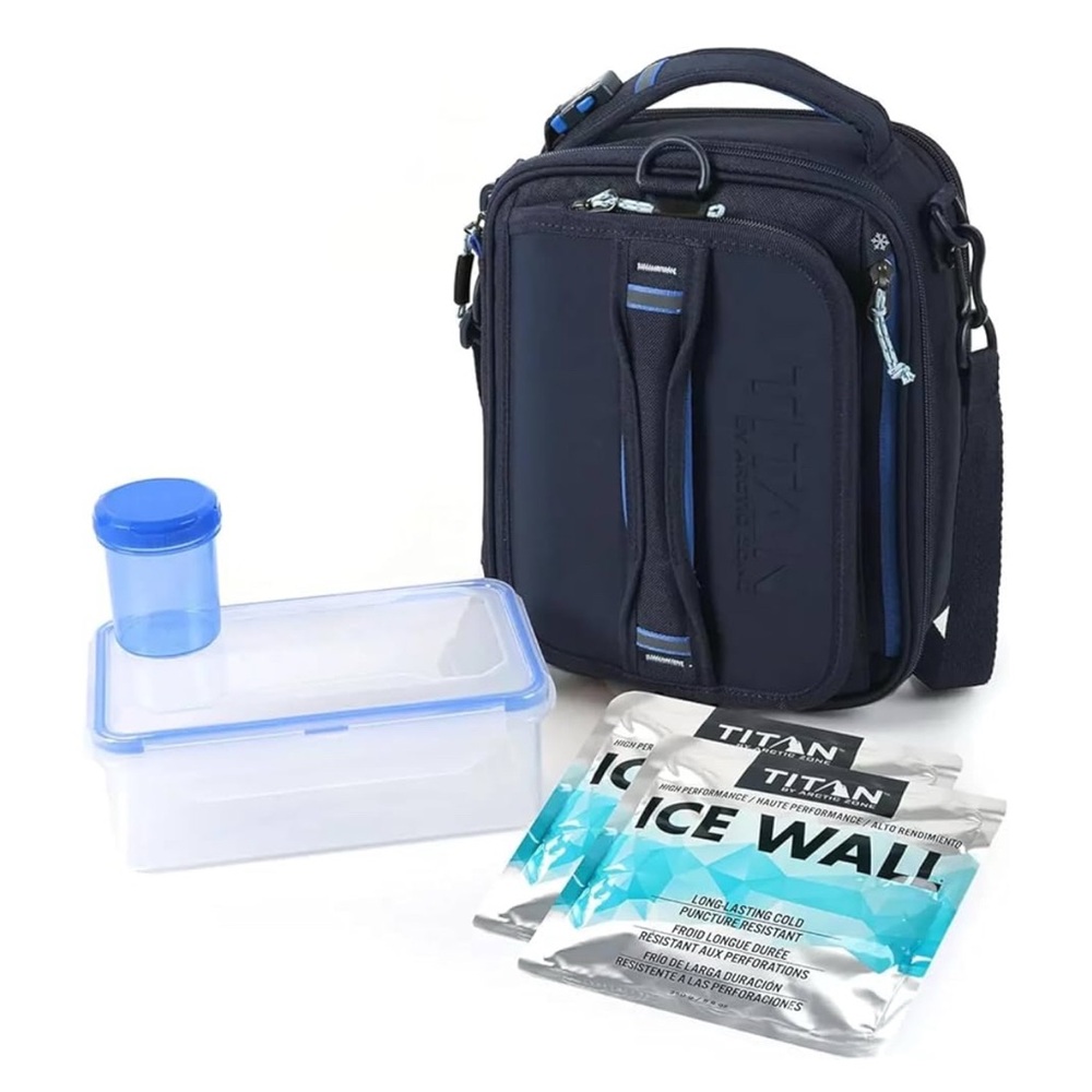 Titan by Artic Zone black Expandable Lunch Box black - Picture 7 of 8